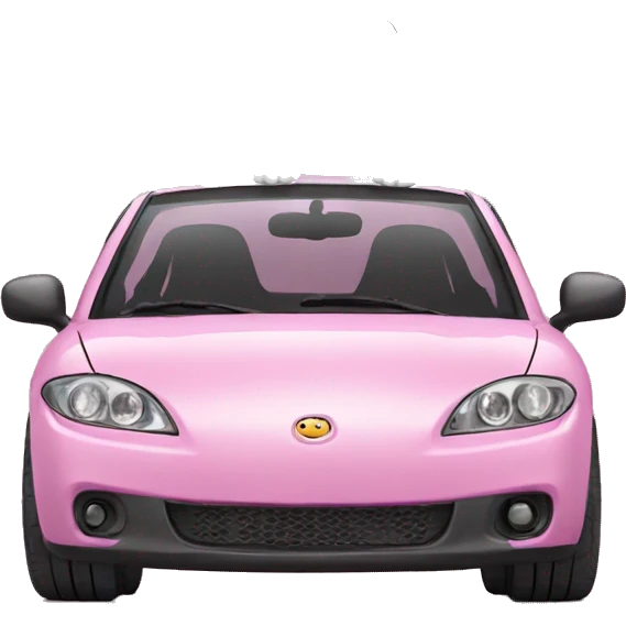 hellokitty with car emoji
