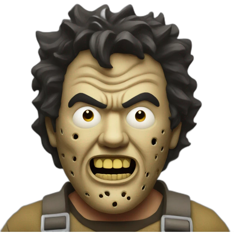 Leatherface emoji