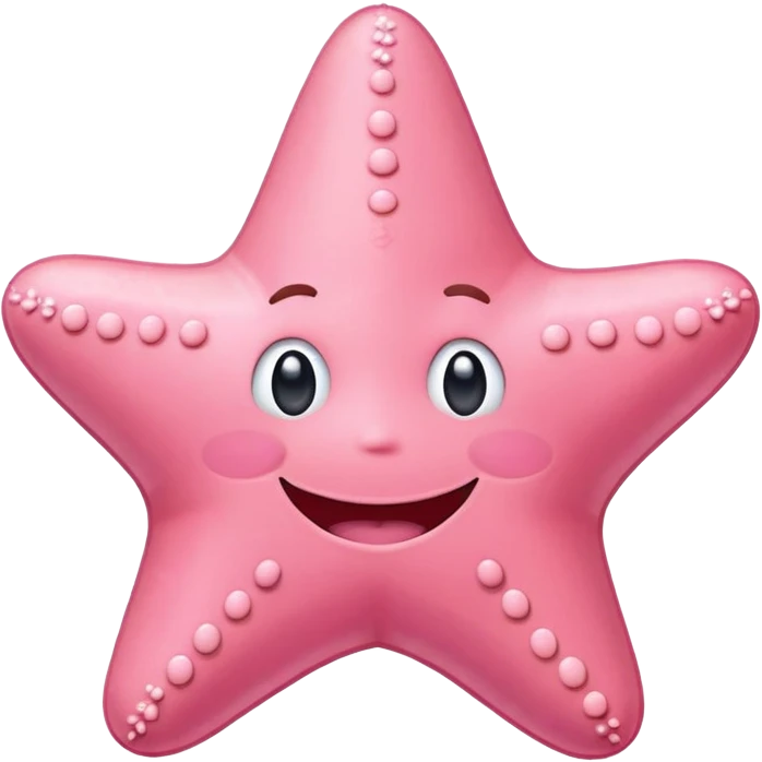 Patrick Star from SpongeBob emoji