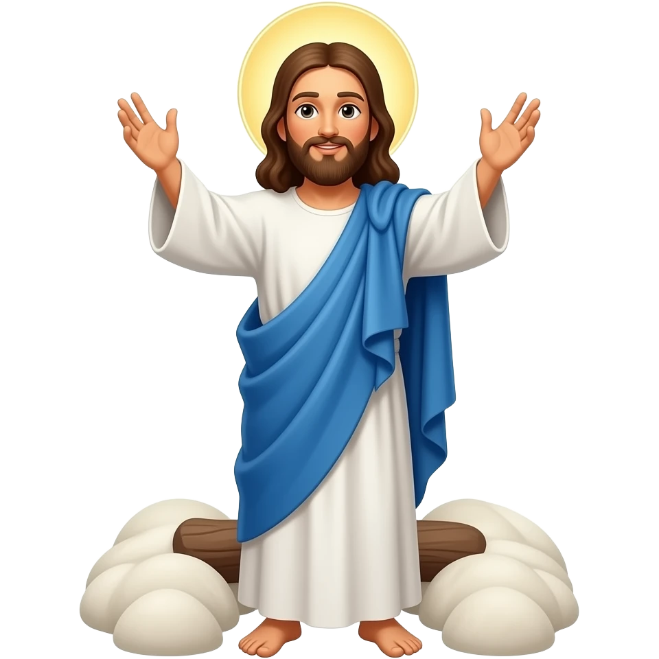 Jesus raises Lazarus from the dead emoji