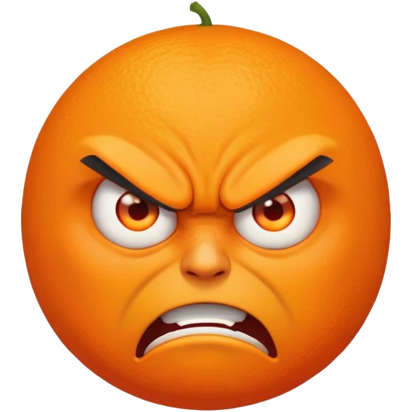 Angry inside out emoji