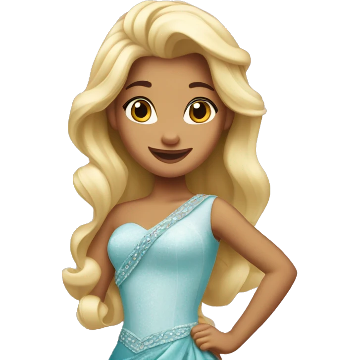 Disney bonde princess  emoji