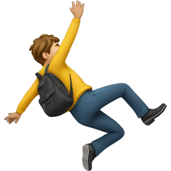 PERSON FALLING emoji