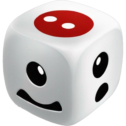 dice with mask  emoji
