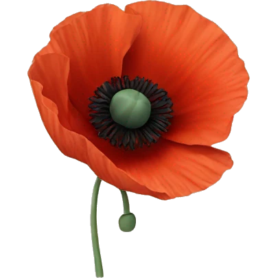 Poppy emoji