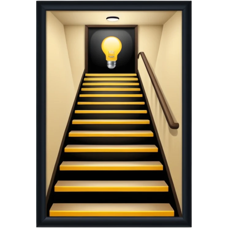 Lights Down stairs in the basement emoji
