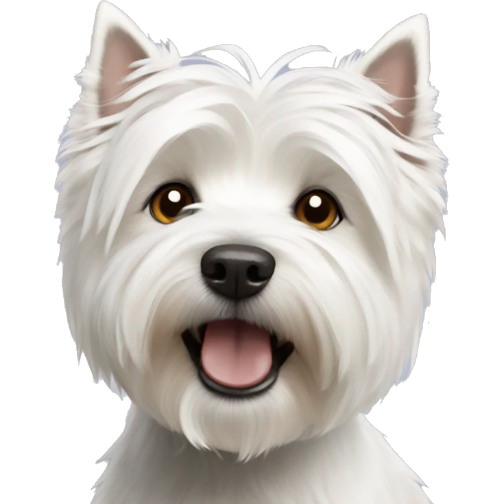 West highland white terrier emoji