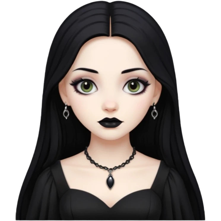 Zunbi mulher gótica emoji