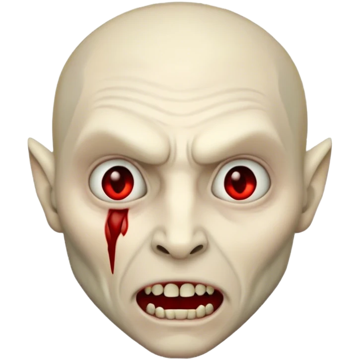 EVIL UNDEAD VAMPIRE A villainous undead vampire, with a horrifying raspy voice, and a slight Transylvanian accent. emoji