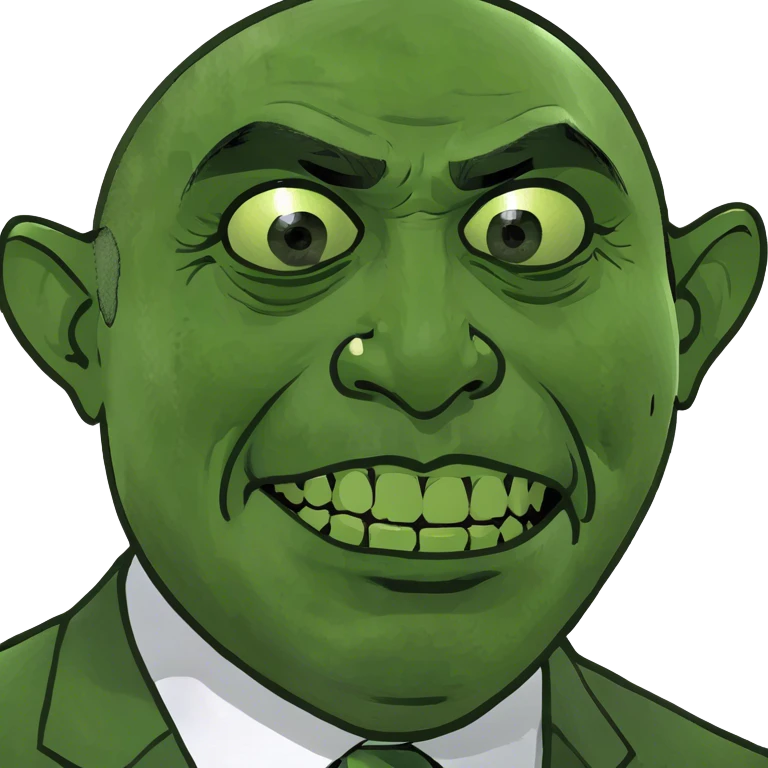 Scary Obama emoji