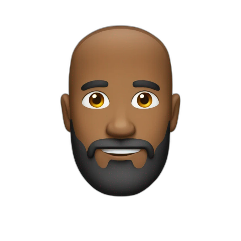 No beard emoji