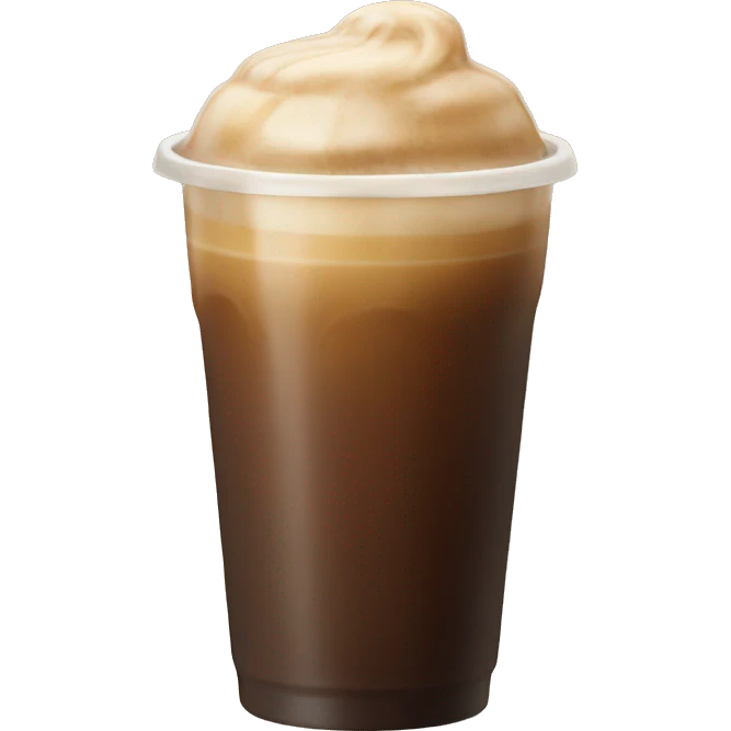 Ice coffee  emoji