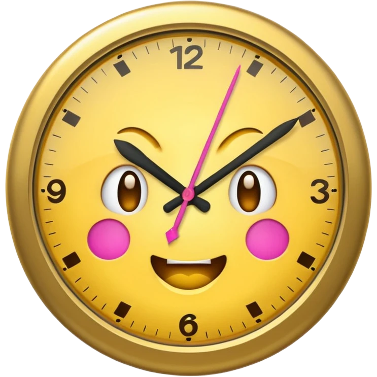Clock it sassy emoji emoji
