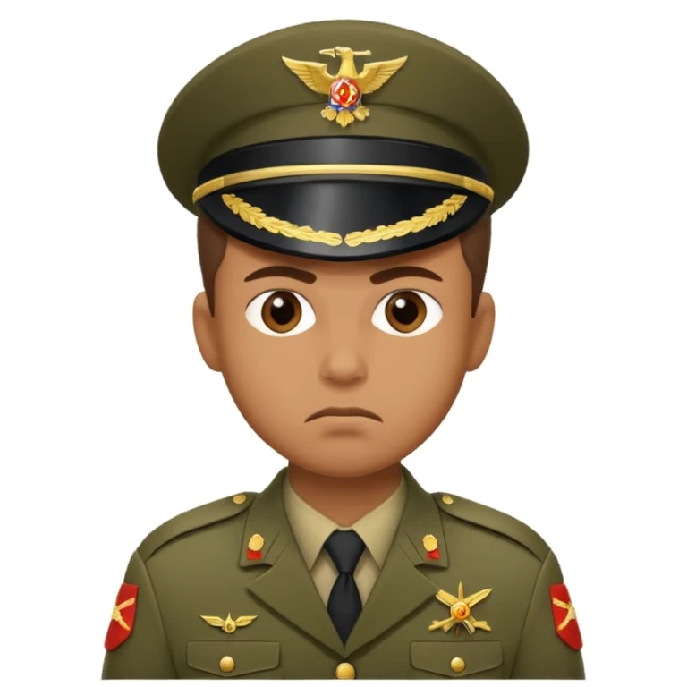 Soldier doing warcrimes emoji