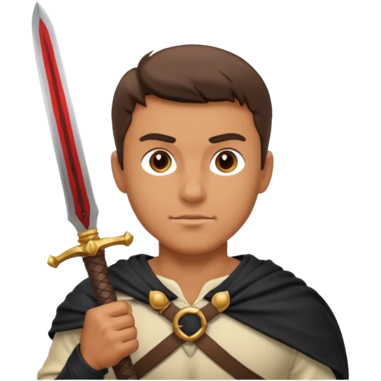 Link with his sword emoji