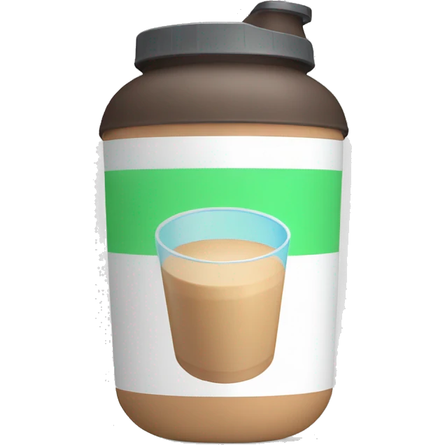 protein shake emoji