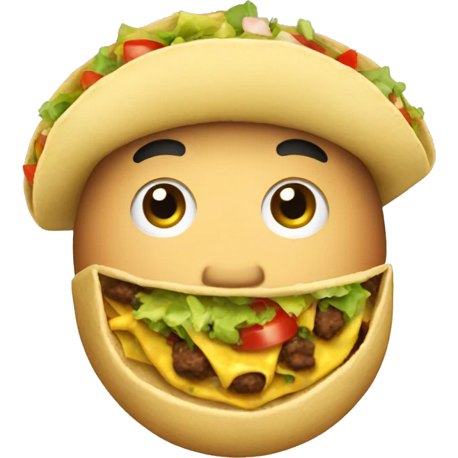 Taco muncher emoji
