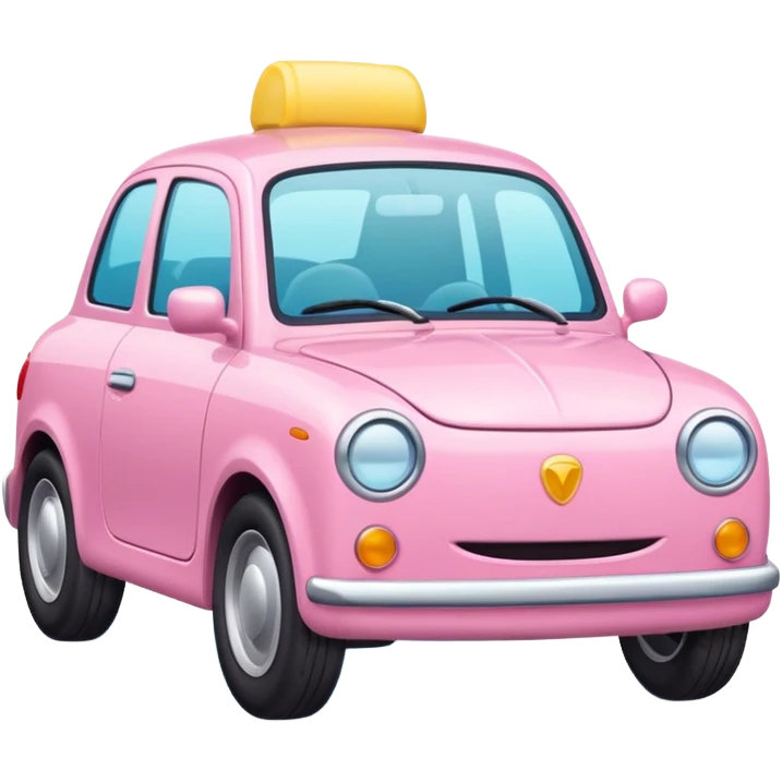 Cute colorful pastel car  emoji