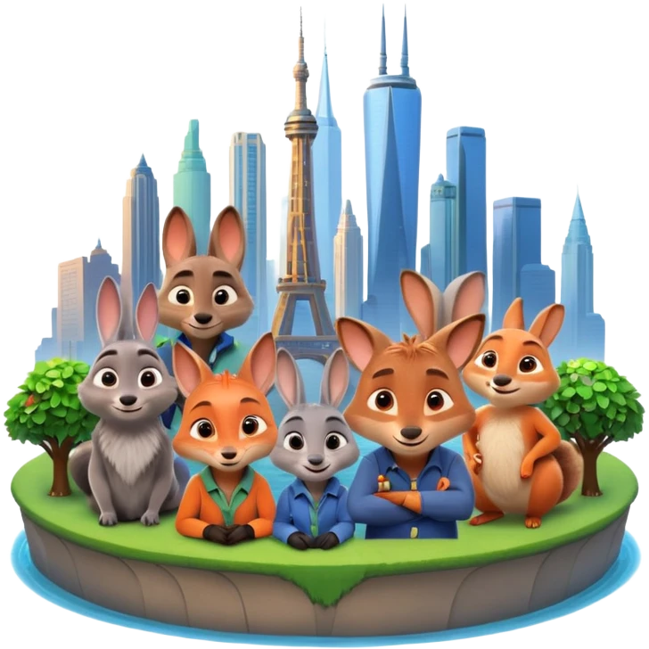 Zootopia emoji