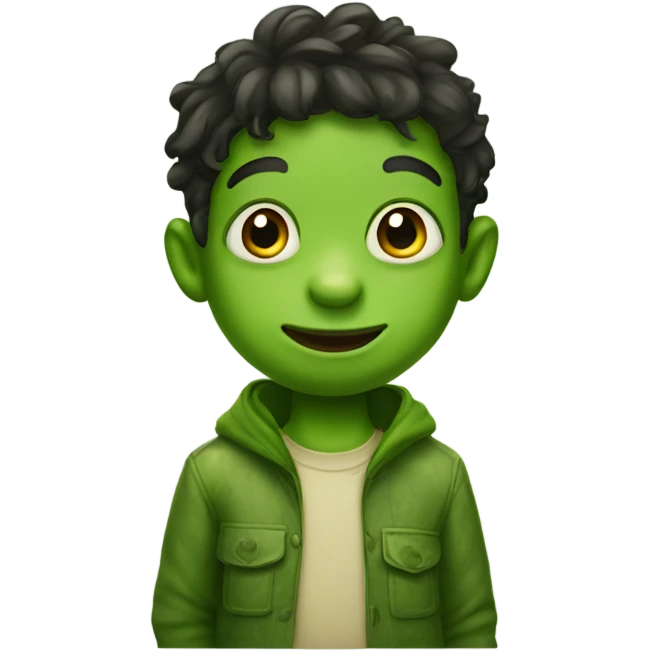Frog boy emoji