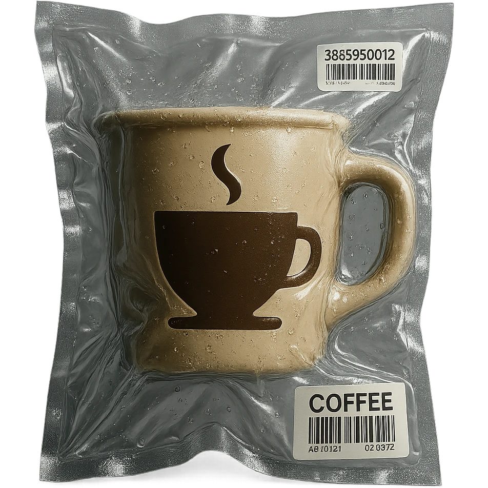 vacuum-sealed style coffee cup emoji
