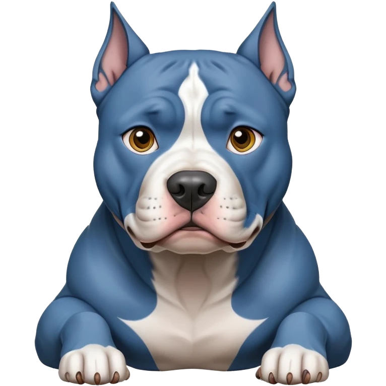 blue nosed pitbull  emoji