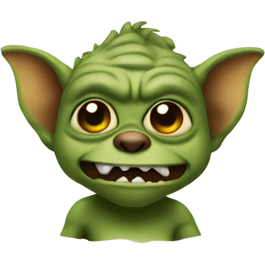 Alcoholic gremlin emoji