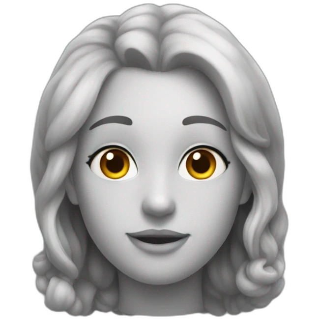 Cœur gris emoji