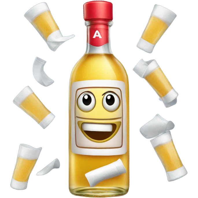 Ear infection tequila emoji