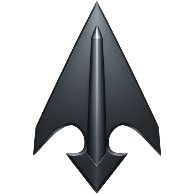 Simple Black arrow emoji