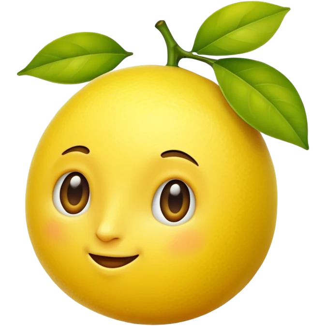 Lemon emoji