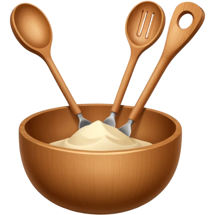 wooden kitchen utensils and items emoji