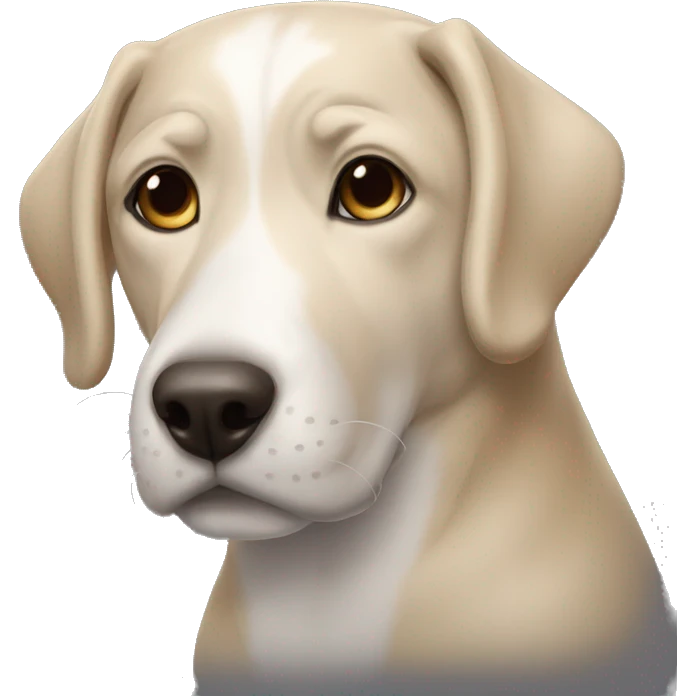 Perro estudioso emoji