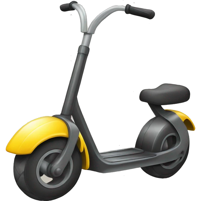 Abeille qui fait de la trottinette emoji
