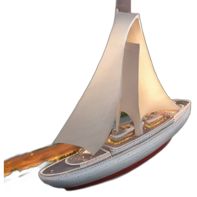 ship from firefly going through st louis arch emoji
