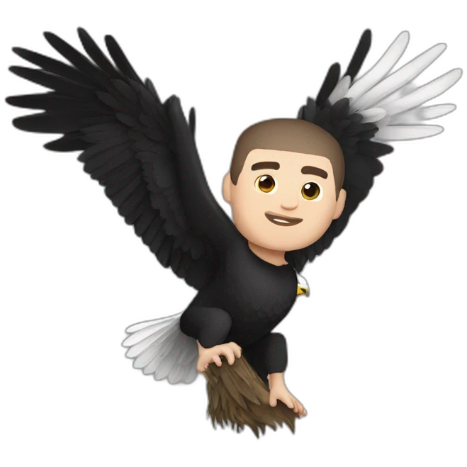 Khabib nurmagomedov with eagle emoji