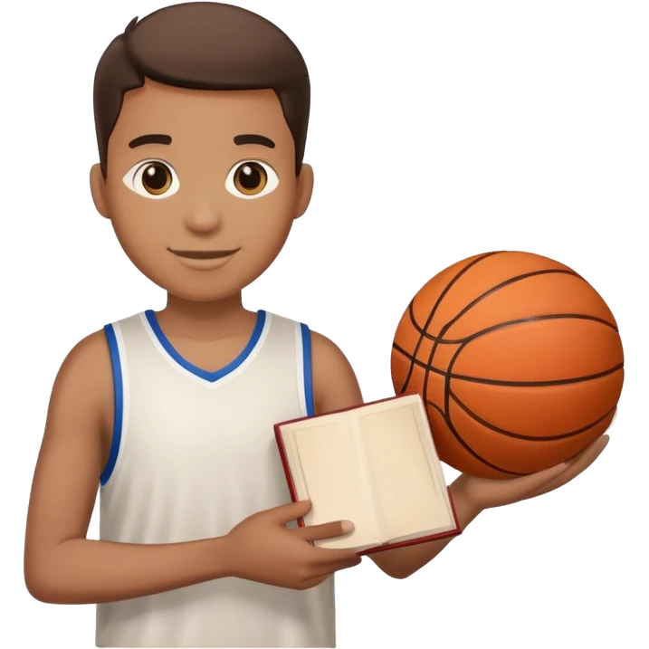 📚+🏀= emoji