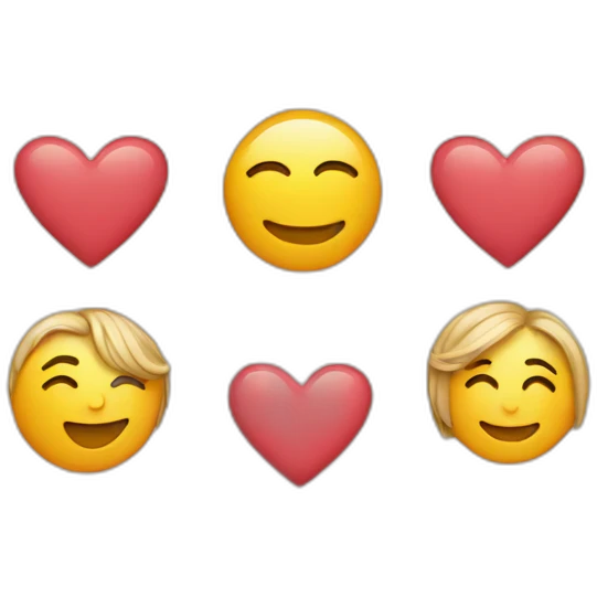 Love Happiness and peace emoji