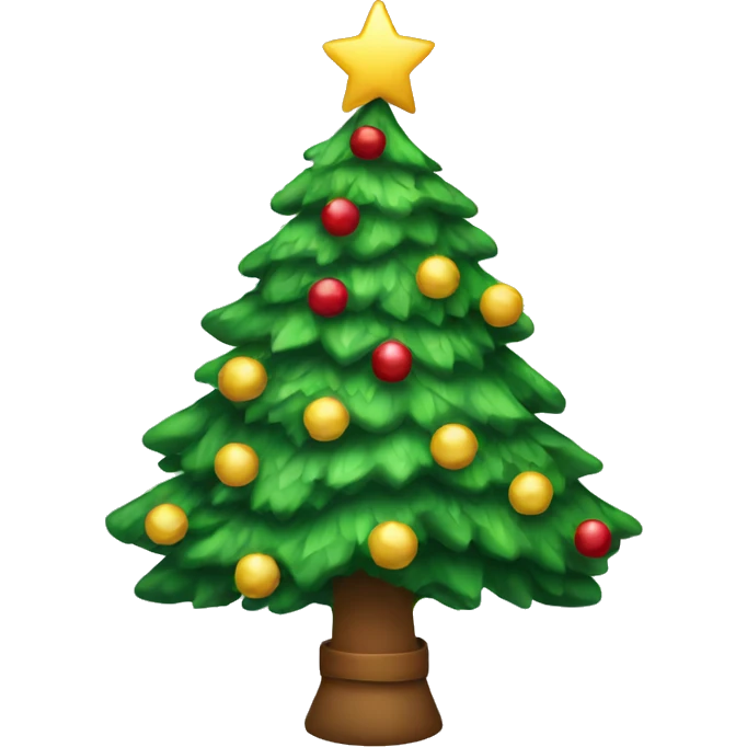 Christmas tree emoji