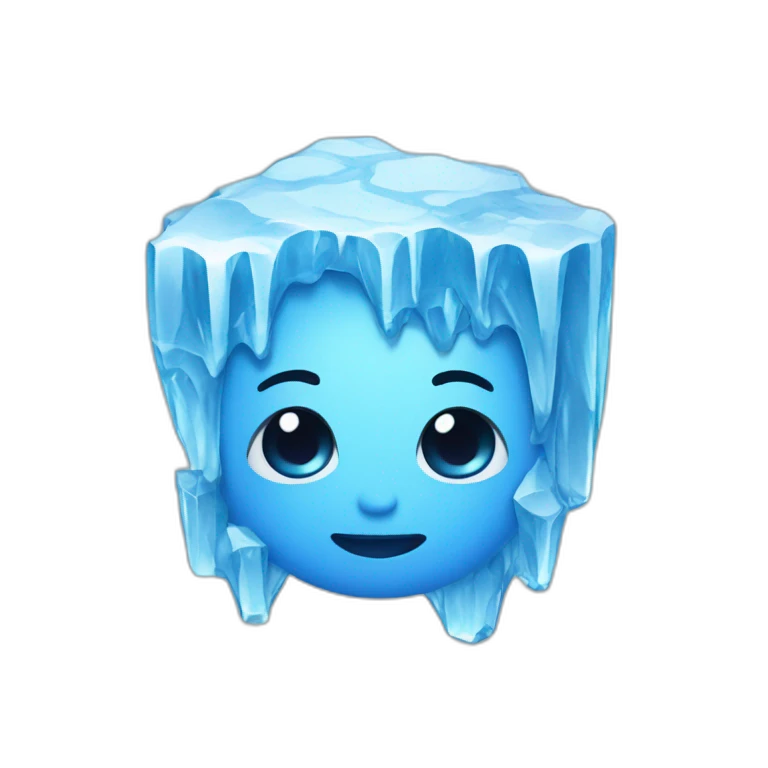 blue ice emoji