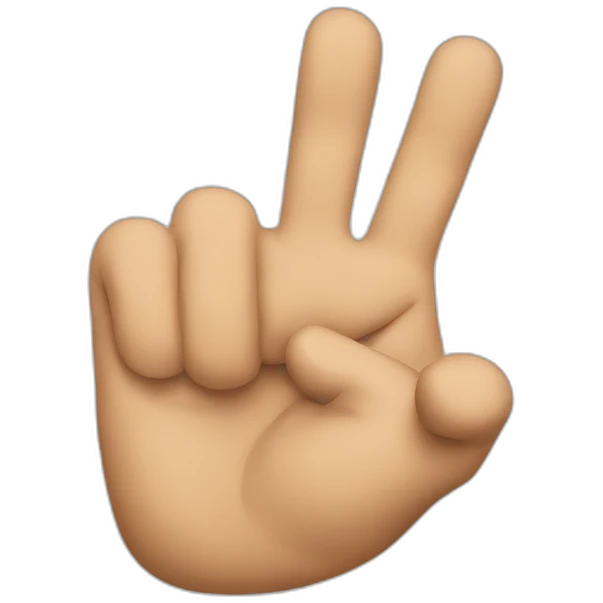 trump with hand gestures saying huge emoji