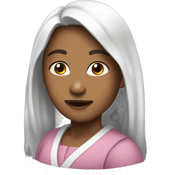Девушка блондинка  emoji