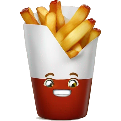 pommes with ketchup emoji