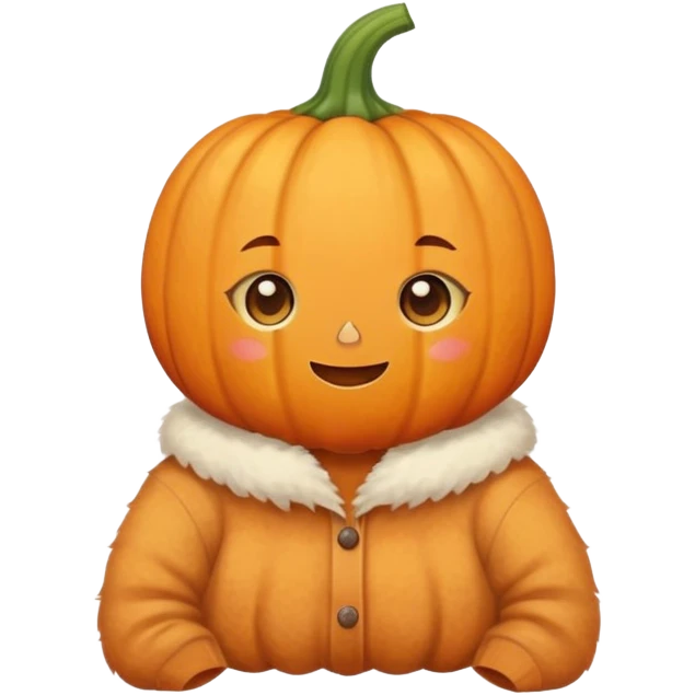Pumpkin spice softcore indie emoji