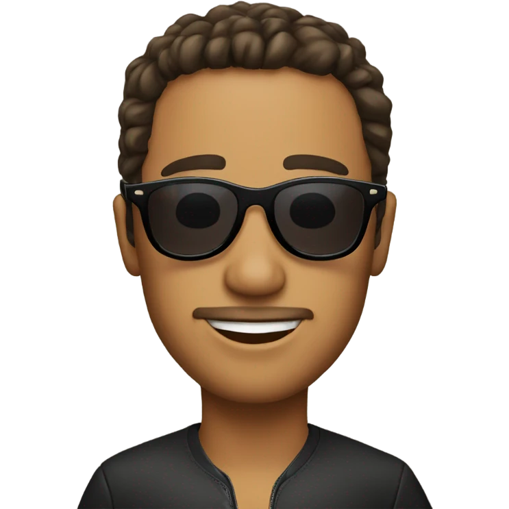 Me wearing sunglasses emoji
