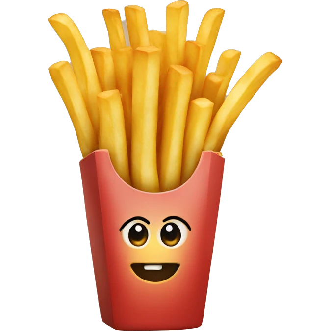 a french fries emoji