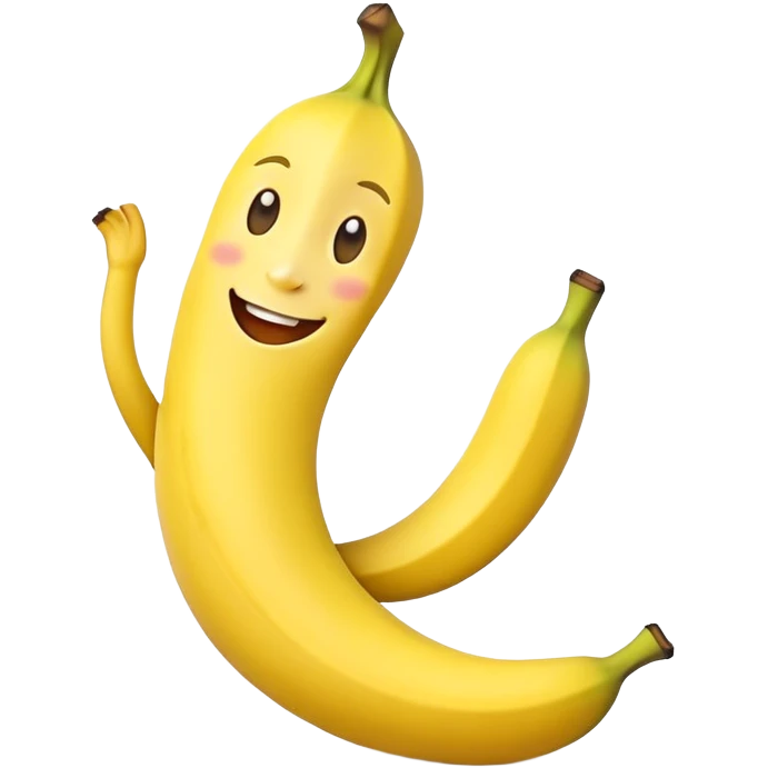 happy dancing banana emoji