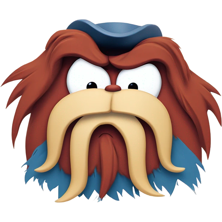 Yosemite Sam Looney Tunes puking vomiting puking vomit barf yaking puke emoji
