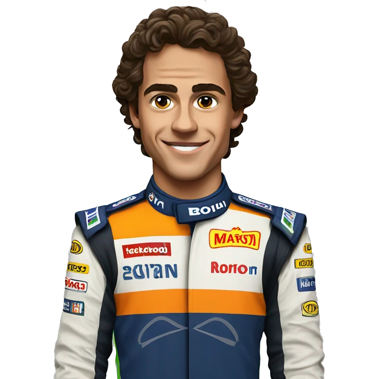Lando Norris from F1 emoji