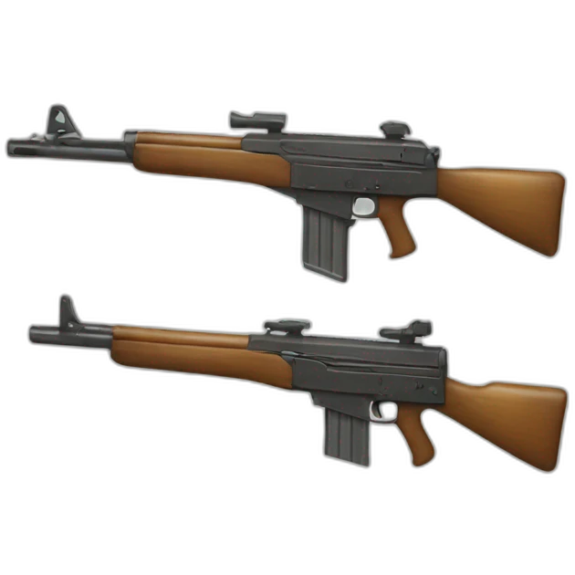 Militar arma fusil emoji